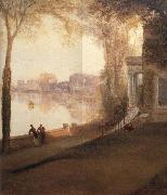 Joseph Mallord William Turner Details of Mortlake terrace:early summer morning France oil painting artist